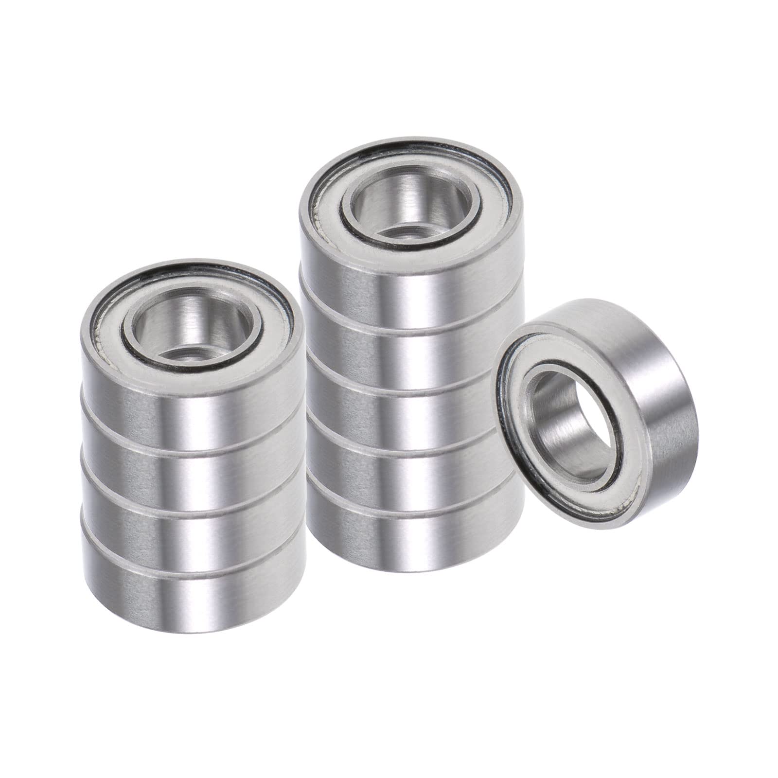 

Kozelo 10pcs Deep Groove Ball Bearings 4.8mm x 9.5mm x 3.2mm Chrome Steel Ball