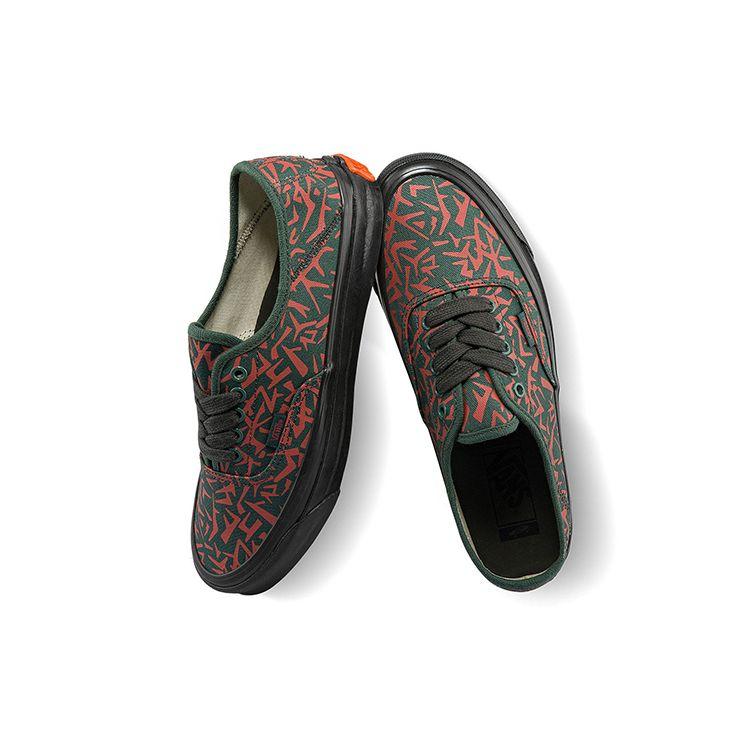 Vans Vault By Taka Hayashi X Style 43 LX Geo Camo Jungle Green VN0A7Q4YA6T