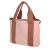 Chloe Shoulder Tote C20274 Chloe Adult Size Women's Bag, 2-Way Bag, Handbag, Corduroy, Pink, 454, Kids, [Used]