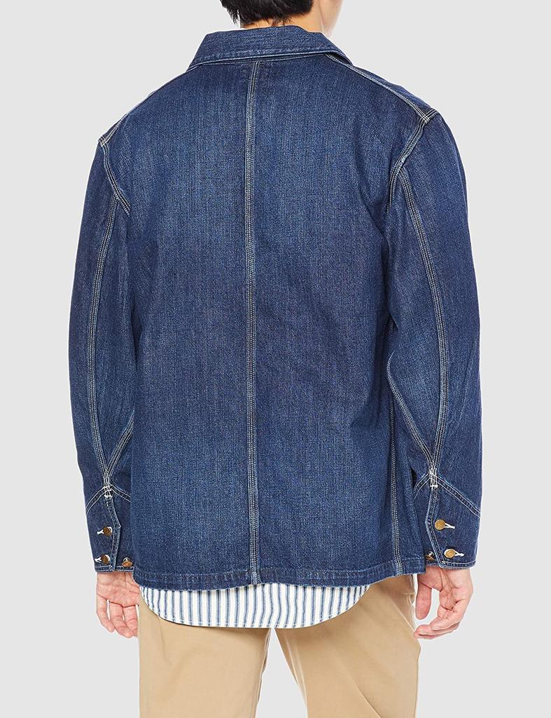 Outer Coverall Denim Loco Jacket Blouson LT0659 Blue [Lee]