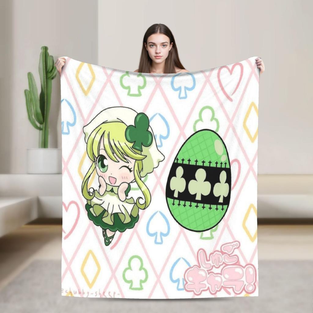 Japanese S-Shugo C-Chara! Blankets Kids Adults Flannel Throw Blanket For Living Room Warm Soft Custom Quality Bedspread Gift