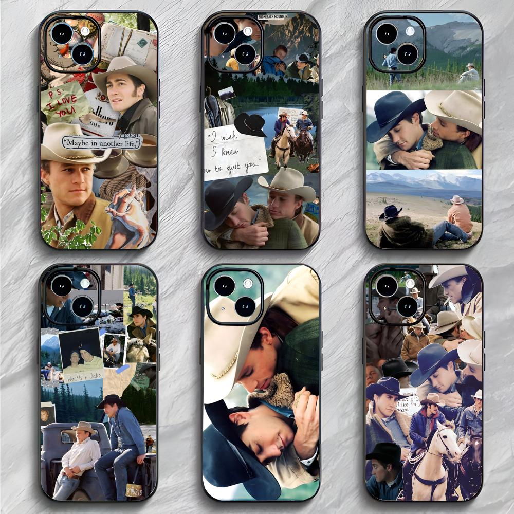Emo American Movie B-Brokeback Mountain Phone Case Phone Case Soft Packaging Lightweight For iPhone17 16 15 14 13ProMax