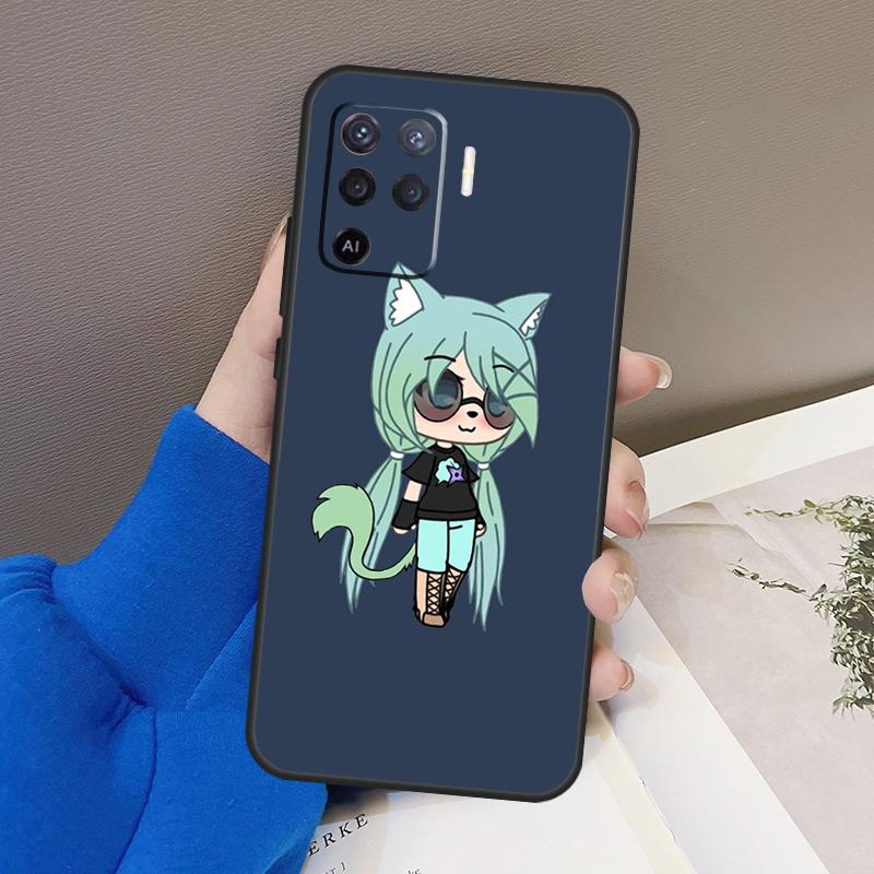 Gacha Life Game Case For Oppo A5 Pro A15 A17 A57 A77 A18 A38 A58 A78 A98 A94 A74 A54 A16 A76 A96 A40 A60 A80