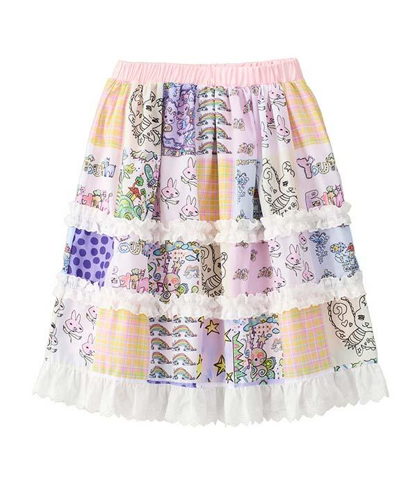 Youth Bath Ybx Soup Pattern Lace Skirt