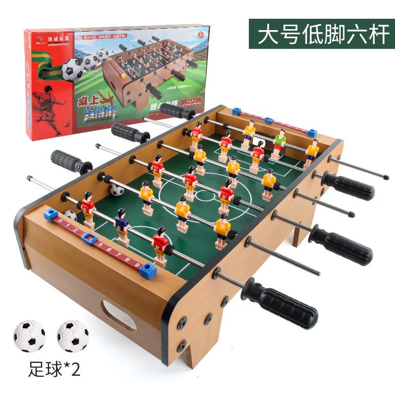 Resources Wooden Table Football Table Par 4 Par 6 Football Table Parent-Child Interactive Toys Indoor Table Games