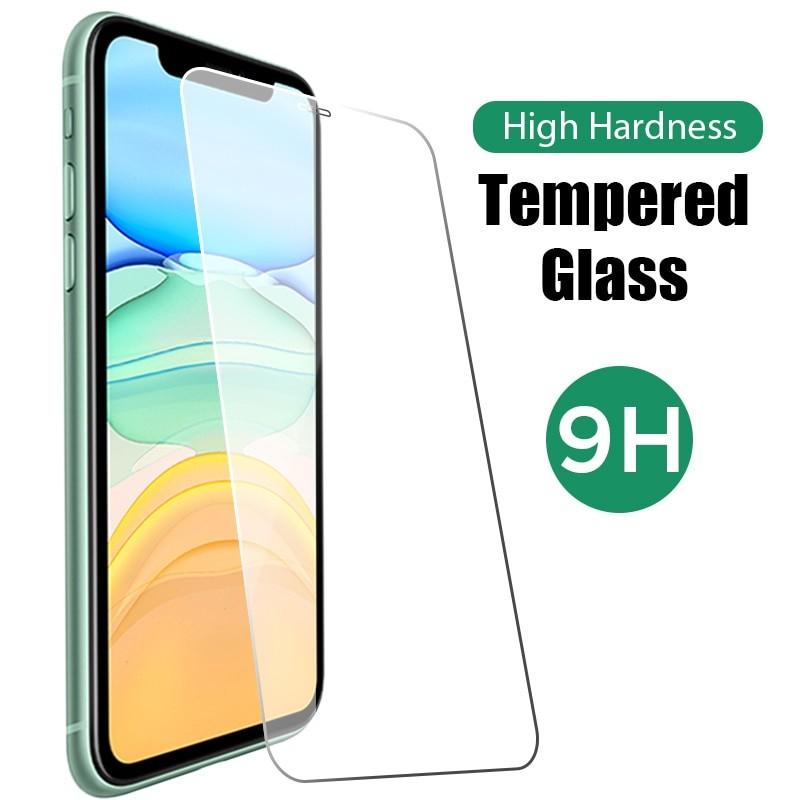 9D Full Cover Tempered Glass For iPhone 11 12 13 14 15 16 17 Pro Max 14Plus X XR XS Max iPhone 7 8 Plus 6 6S Plus 5S SE 2020 Screen Protector case