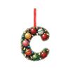 2D Christmas Decoration Pendant Christmas Tree Tag Theme Party Crafts Ornament