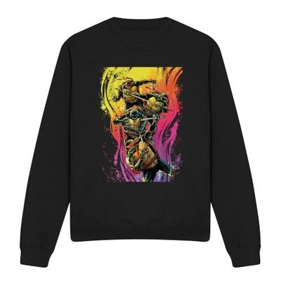 Teenage Mutant Ninja Turtles Unisex Adult Hot Rainbow Warriors Sweatshirt