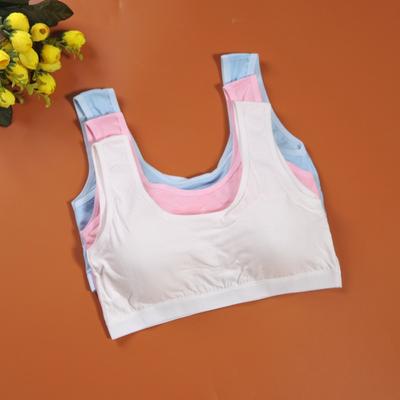 Kids Underwear Girls' Bra Adolescent Girls Training Bra Teenage Cotton Soft Breathable Sports Underwear