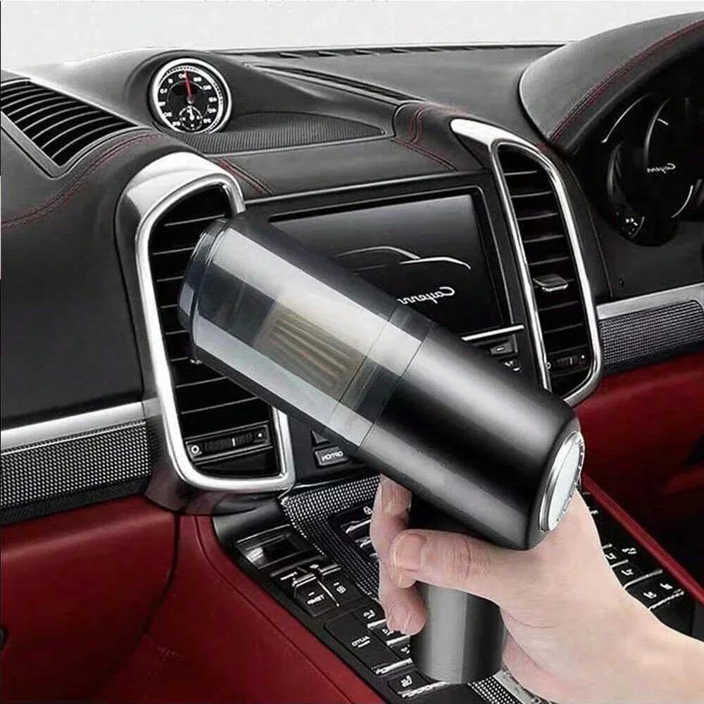 3-in-1 Integrierte Saug- und Blasstaubsauger-Kombination Staubsauger USB-Aufladung Kleiner Auto-Haushaltsstaubsauger