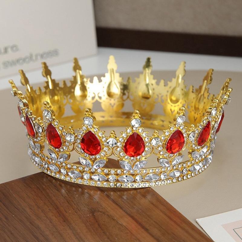 Royal Inspired 8 Eye Tiaras Headpiece Attractive Dance Hair Decors Perfect For Brides Bridesmaids And Formal Event