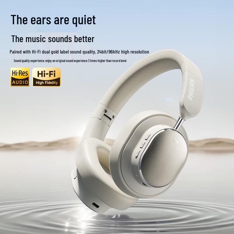 Philips TAH5519 Wireless ANC Over-Ear Headphones