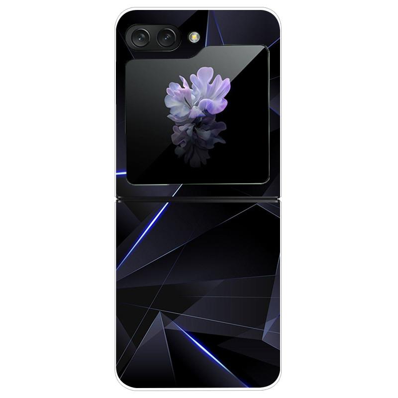 Für Samsung Galaxy Z Flip5 Hülle Harte PC-Handy-Rückabdeckung für Samsung Galaxy Z Flip 5 5G Hüllen 6,7'' ZFlip5 Niedliche Katze Funda Schale