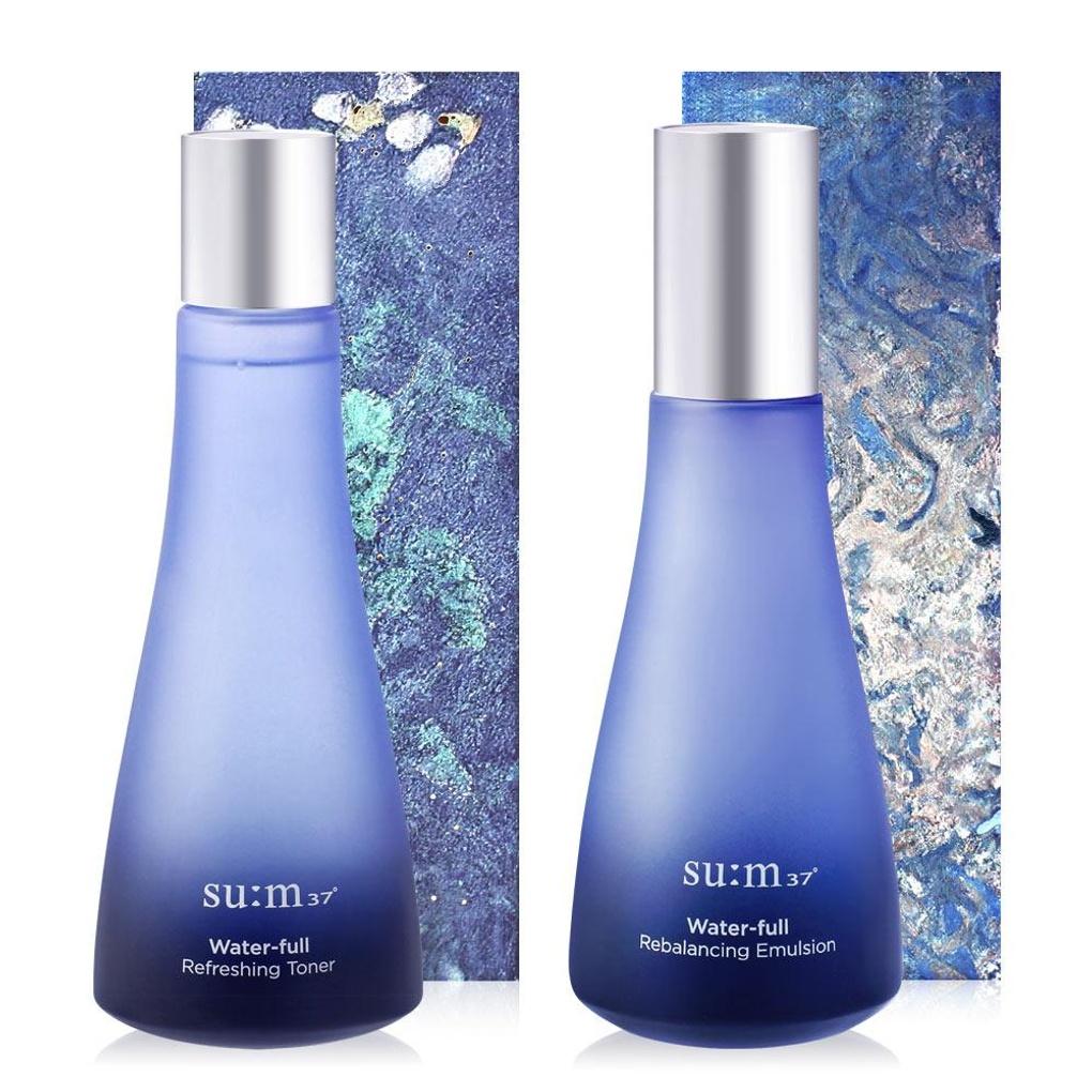 

37 Degrees Water-Full Refreshing 2-Piece Set (Toner + Emulsion)