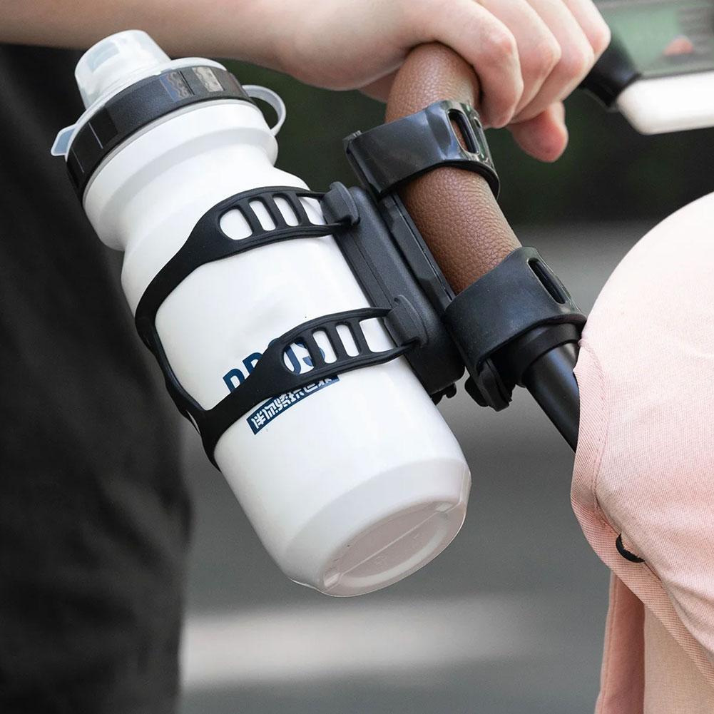 Bicycle Bottle Bracket Portable Lightweight Steady Bottle Holder Magnetic Buckle Straps Bottle Cage Bike Accessories