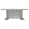 Coffee Table Concrete Grey 103.5 x 60 x 40 cm Wood Based Material