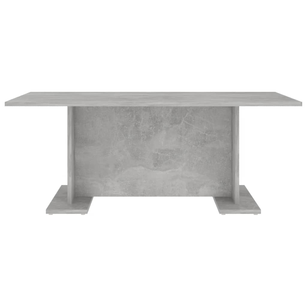 Coffee Table Concrete Grey 103.5 x 60 x 40 cm Wood Based Material