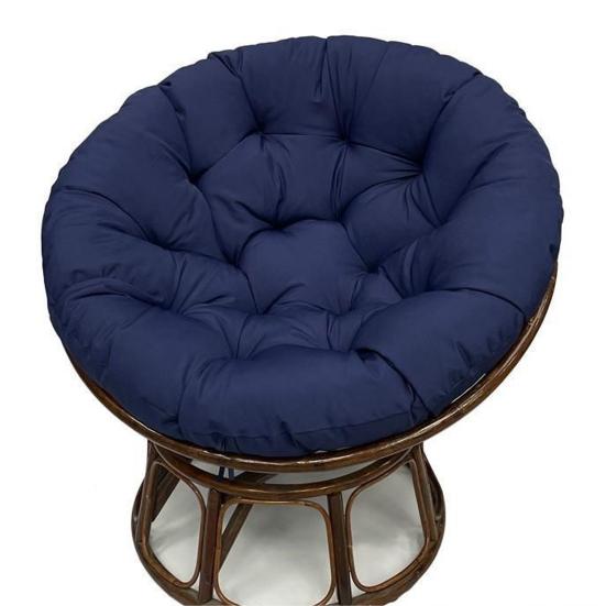 Papasan Sandalye Minderi Düz Renk Dolgulu Sandalye Minderi Bağcıklı Dış Mekan Papasan Minderi Veranda Balkon İç Mekan Dış Mekan Kullanımı için