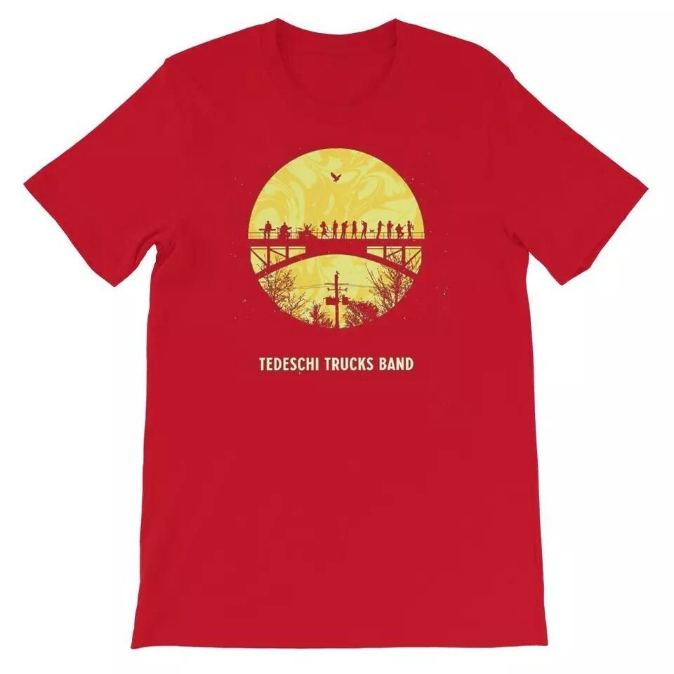 Tedeschi Trucks Band Gift For Fans Red TShirt Cotton Unisex FN818 Unisex T-Shirt XXXXL