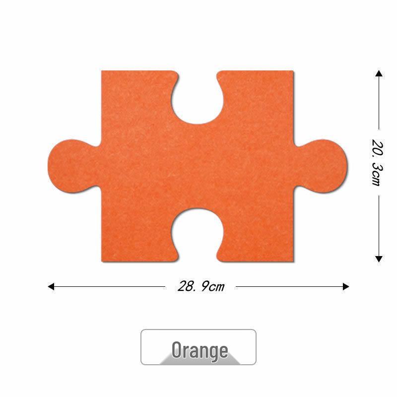 3D Felt Puzzle Wall Decor & Message Board