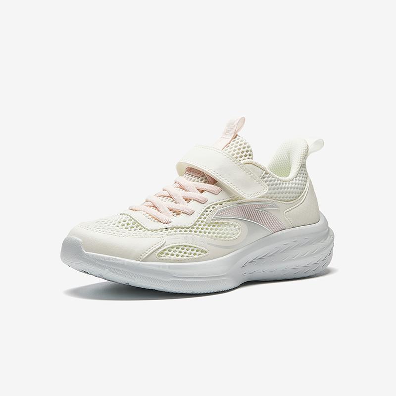 Anta Kids Synthetic Leather Fabric Comfortable Versatile Rebound Lightweight Shock Absorbing Breathable Low Top Running Shoes Men Sneakers A22525501
