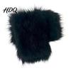 Stylish Plush Cuff Sleeves 1 Pair Faux Fur Wrist Cuffs for Women Fluffy Fox Arm Elegant Winter Accessories Warmers with Satin Lining Warm