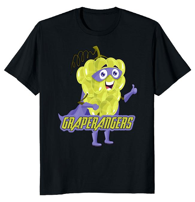 

Avongers Grapes Cartoon Parody Unisex T-shirt