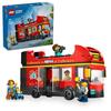 LEGO City Rosso Autobus a Due Piani 60407 Giocattolo Ragazzi Ragazze