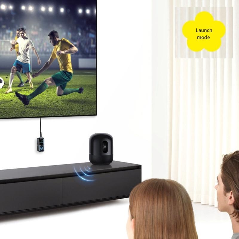 Multifunction Bluetooth-compatible Converter Transmitter Receiver LED Display Screen 3.5mm Audios Jacks For Automotive Use