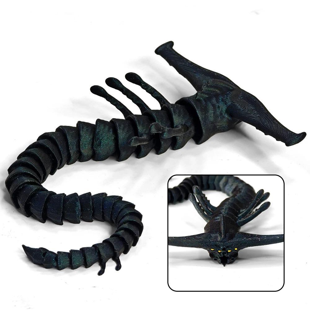 Neues Monster-Spiel Subnautica Tiefsee Actionfigur Modell, Räuber Fresser Bloop Gran Maja Monster Schreibtisch Ornament Spielzeug - 3D Gedruckt