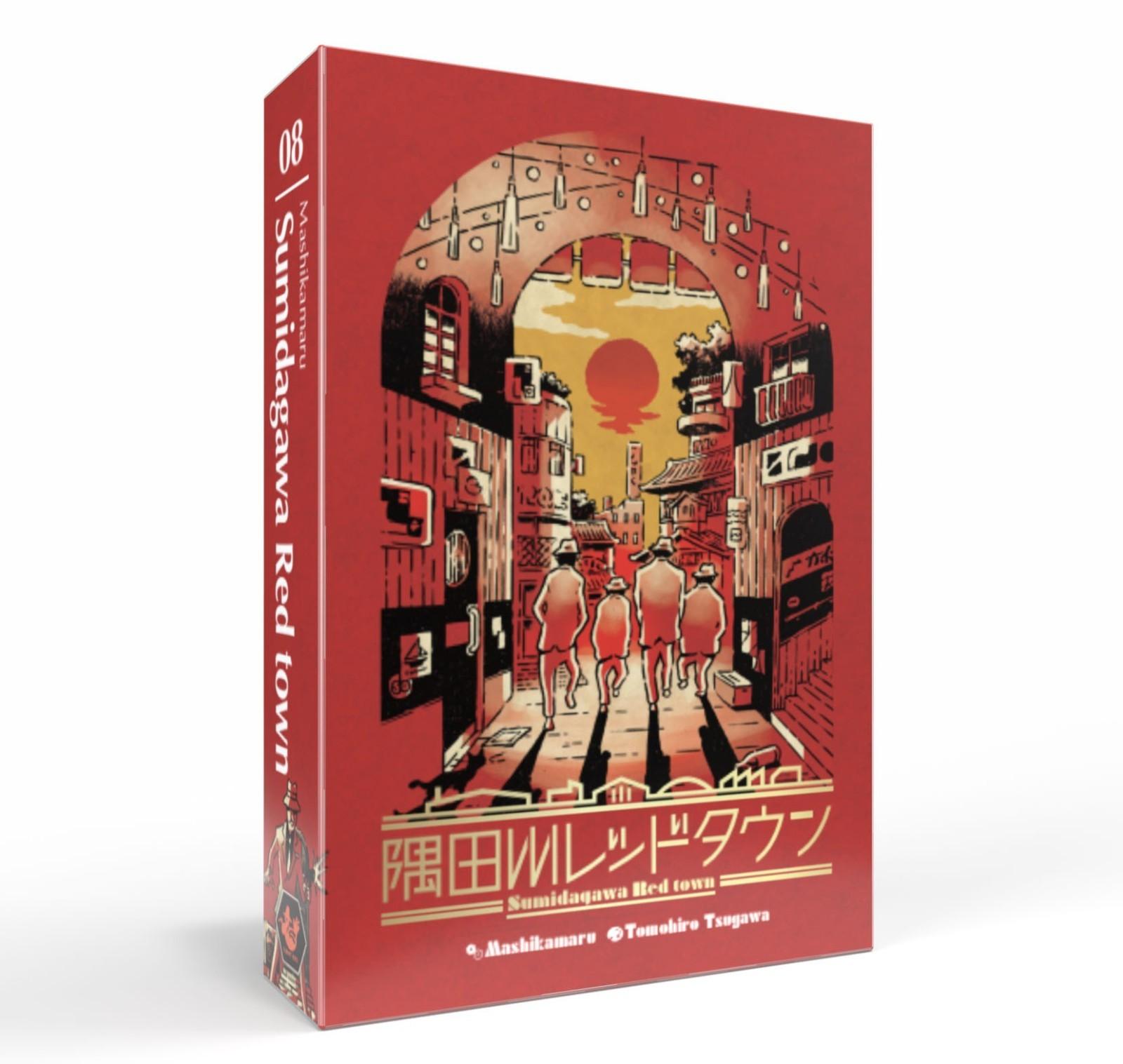 Sumidagawa Red Town Japanese Edition Strategy Board Game Japan FS