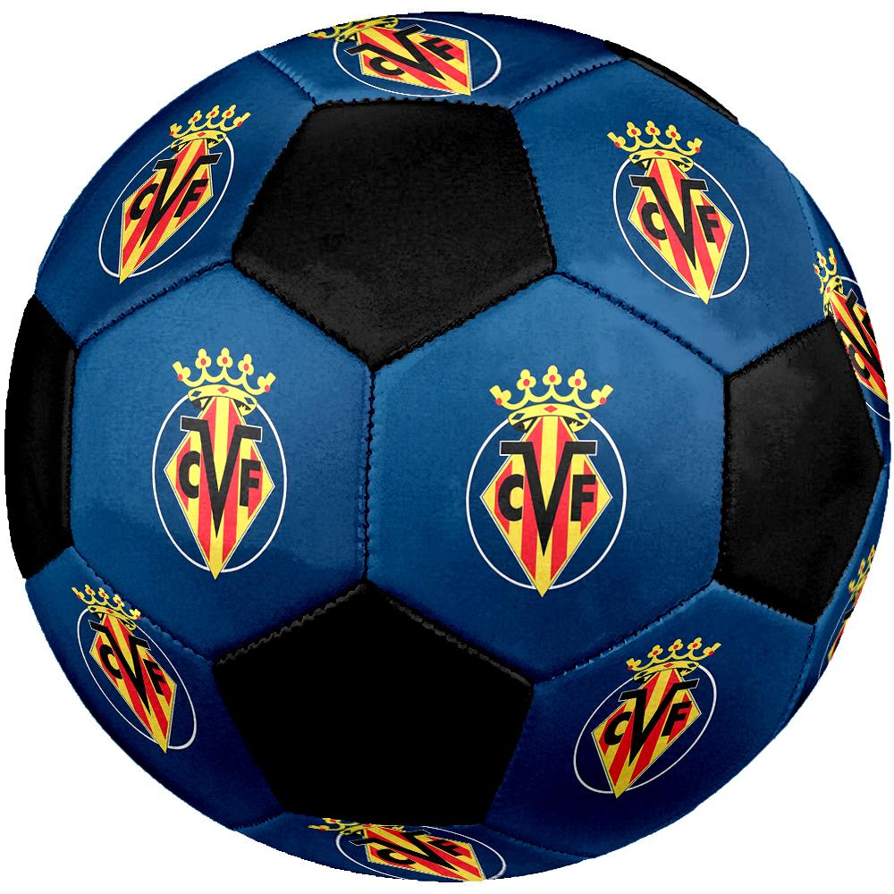 SIZE 5 Villarreal Soccer Ball Colorful All Ages Machine Stitched PVC Competition Ready Durable High-Bounce
