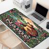 Custom Name Personalized Masha and the Bear Pattern Mousepad, Laptop PC Desk Mat, Decorative Desk Mat for Home Keyboard Pad Gift