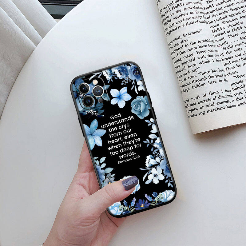 MH21 Bible verse Jesus Phone Shell Case for Redmi Note 8 9 10 11 11S 10C 10X 10A 10T 9A 9C 9T 9S 8T Pro Max Plus Prime