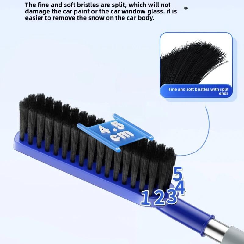 Car Snow Shovel Tool Glass Defrost Ice Scraper Snow Sweeper Snowboard Brush Multi-functional Winter Artifact