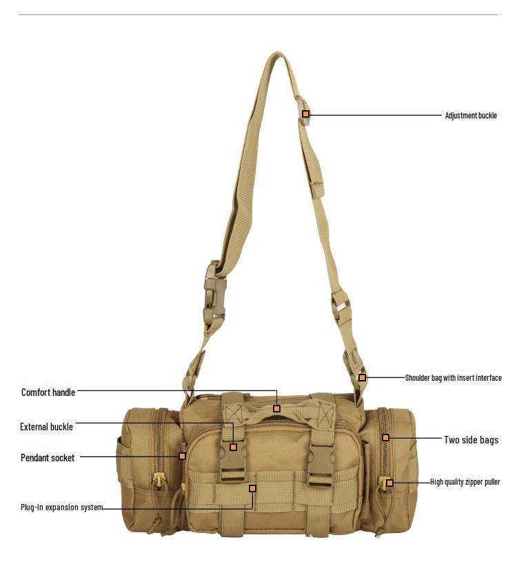 Yakoda Large Capacity Tactical Backpack for Outdoor Camping, Hiking, and Picnics - Wear-Resistant for Men and Women