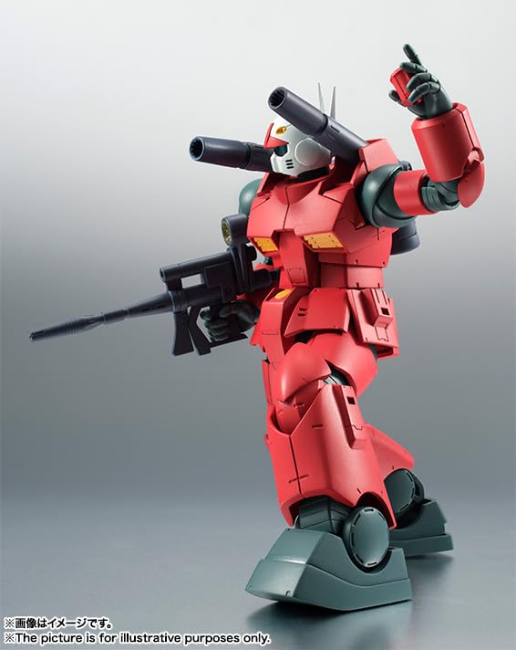 TAMASHII NATIONS ROBOT SPIRITS Mobile Suit Gundam RX-77-2 Guncannon ver. A.N.I.M.E. (Rerelease) Approximately 125mm PVC & ABS Painted Movable Figure