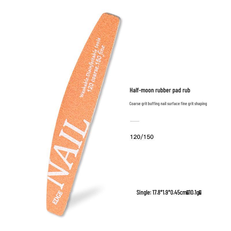 Non-shedding Washable Double-sided Nail File for Polishing and Sanding