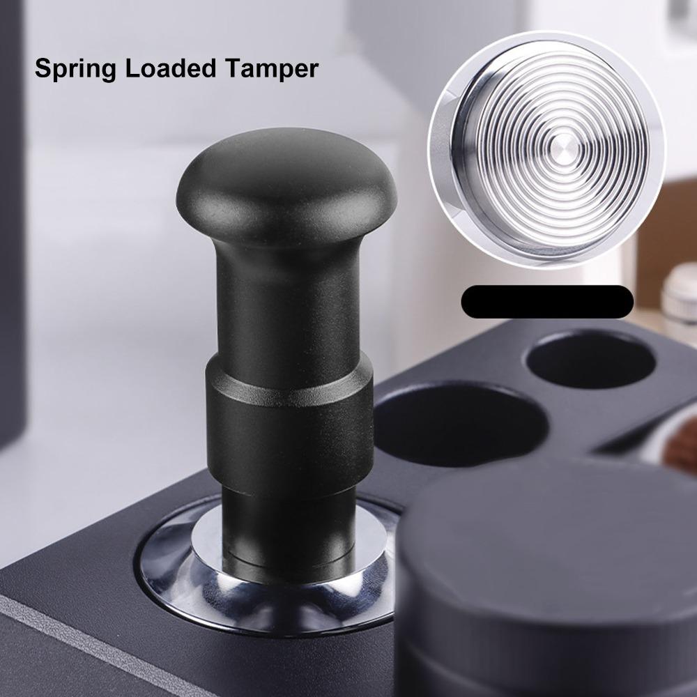Stainless Steel Base Constant Pressure Tamper Handheld Coffee Tamper  For Home Use 51mm