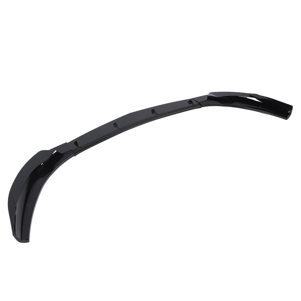 3PCS Front Bumper Lip Diffuser Lightweight Sporty Appearance Replacement for Benz A‑Class W177 V177 2018 To 2022 Glossy