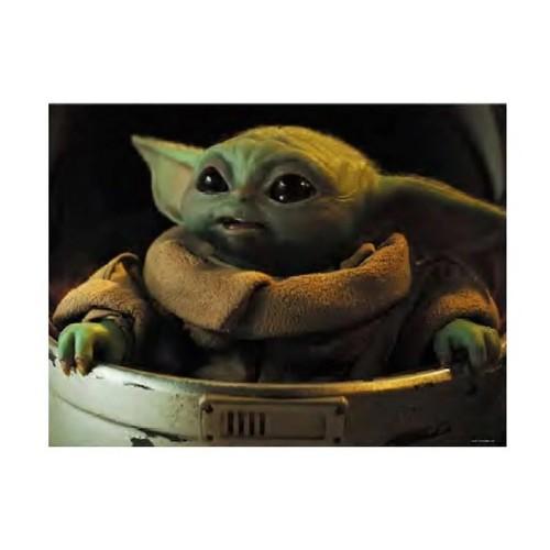 Star Wars The Mandalorian Grogu in seinem Kinderwagen Puzzle