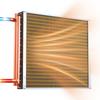VEVOR Water To Air Heat Exchanger, 559 X 559 Mm Finned Tube HVAC Heat Exchanger Coil with Copper Tubes & Aluminum Fins