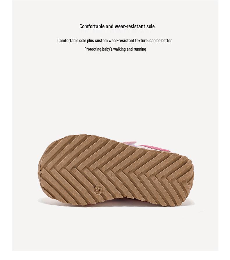 ABC Kids Spring 2026 Girls' Soft Sole Sports Shoes - Breathable Mesh Casual Sneakers for Children.