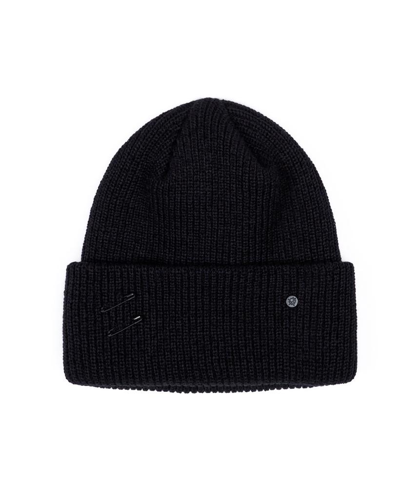 BLACKBLOND Vividi Signature Custom Long Beanie (Black)