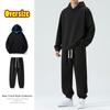 Herbst- und Winter-Sportanzüge für Männer und Frauen Paare Trendmarke Kapuzenpullover Lockere Jogginghosen Laufhosen Zweiteilige Herren