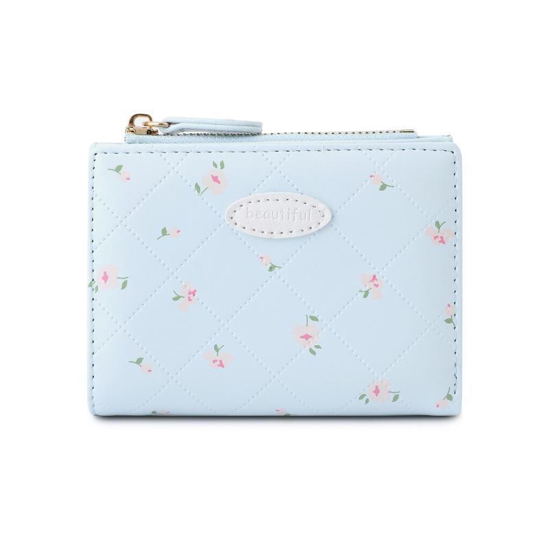Tailian Huahua Light-Colored Girls' Wallet - Back-to-School All-Match Coin Purse