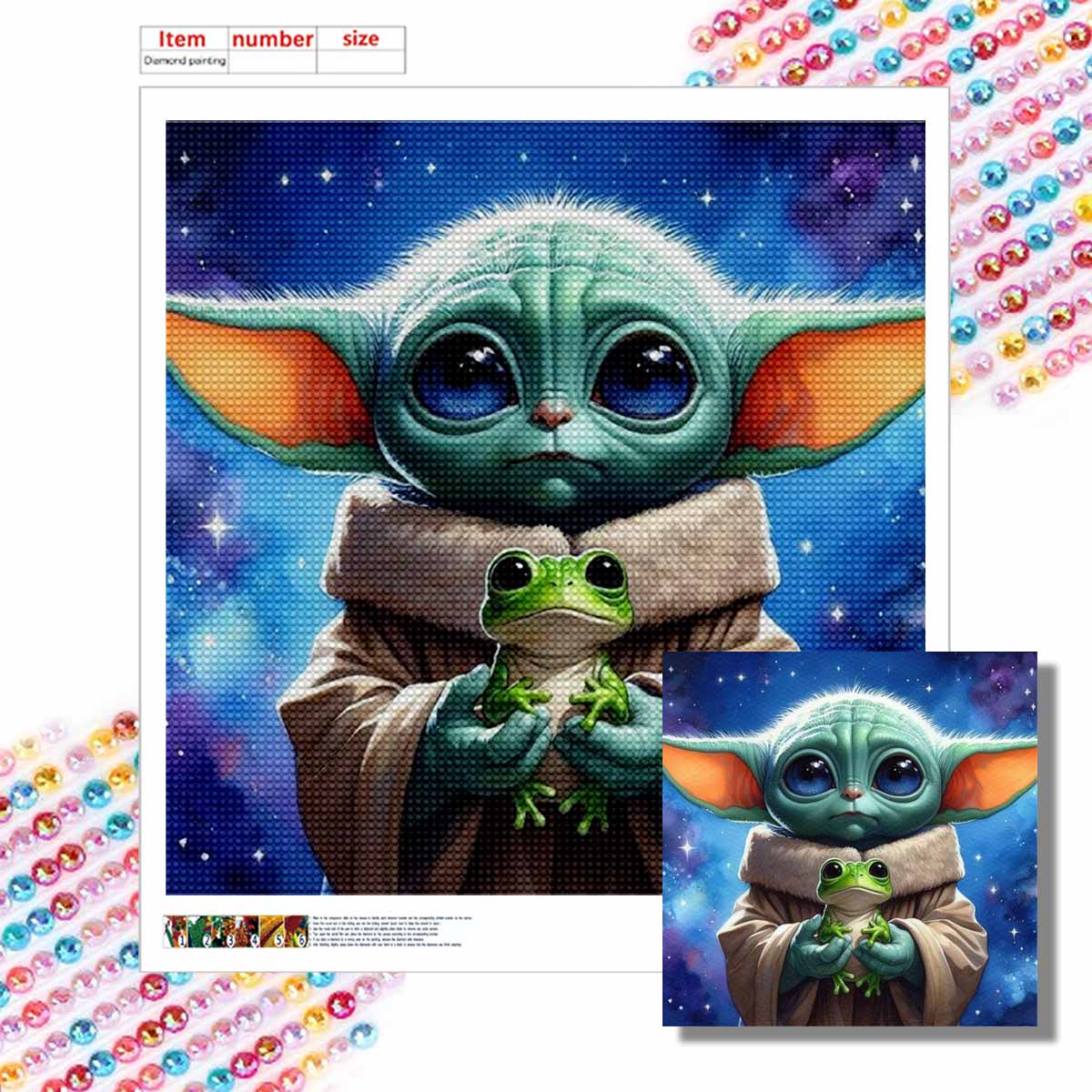 

5D DIY Алмазная Живопись Декоративный Бедный Маленький Дьявол Полная Круглая Выкладка Пейзаж Алмазная Вышивка Наборы для Вышивания Крестом Домашний Декор Подарок Round 20x20cm