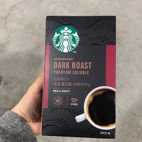 Starbucks Dark Roast Premium Soluble Americano 1.1g x 100 Sticks