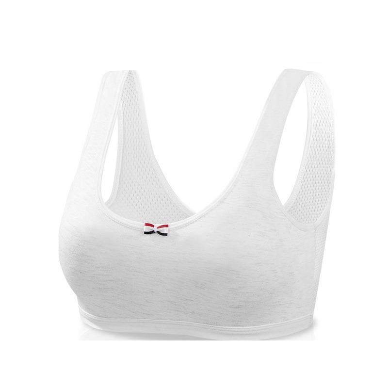Girls' Underwear Thin Sports Breathable Cotton Underwear Development Stage Girls' Fit Tank Top Bra