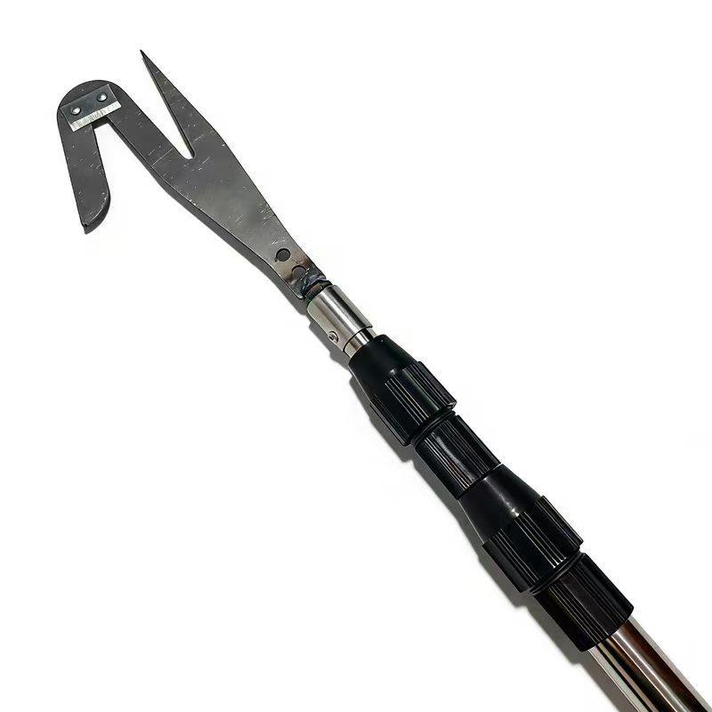 Acacia Multi-functional Telescopic Fruit Picking Pole with Hook V-Type Hook Only